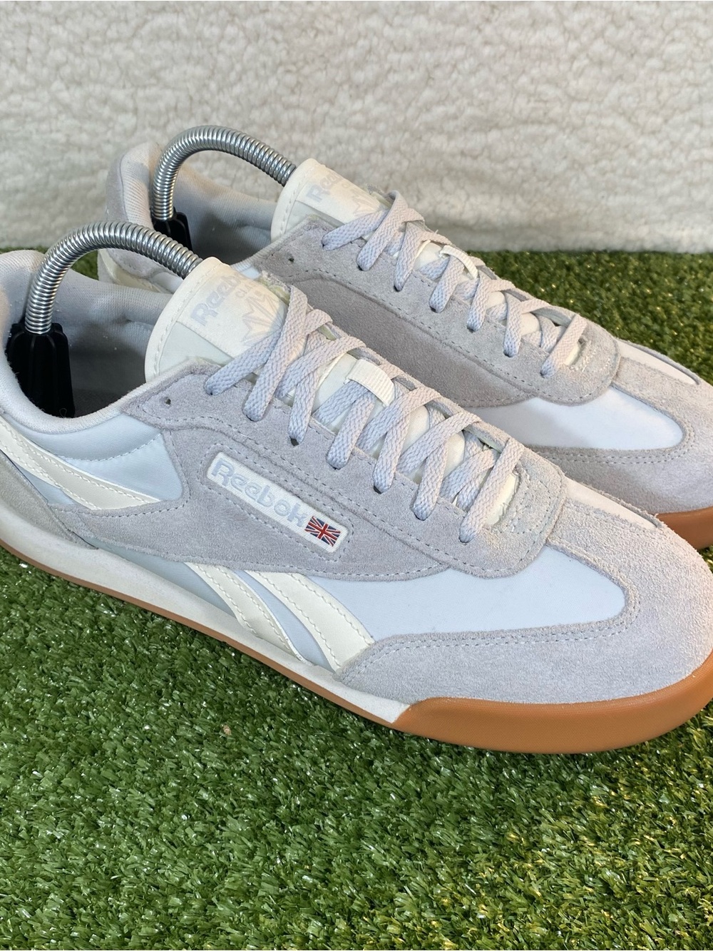 Reebok Campio XT Sneakers Unisex Size 10 Moonstone White Tennis Running Jogging